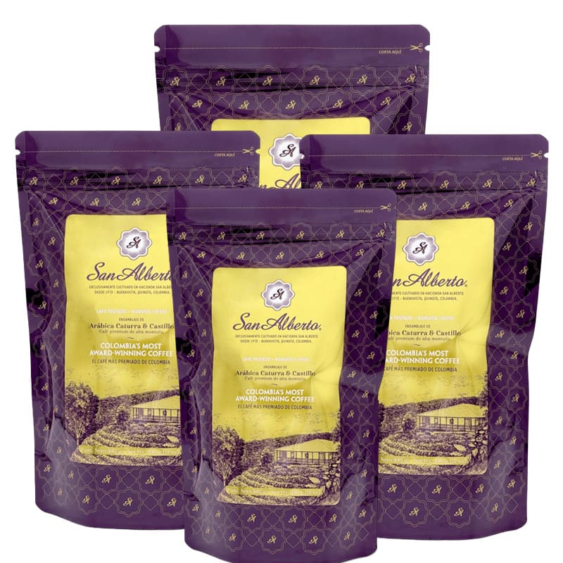4 Bolsas de Café